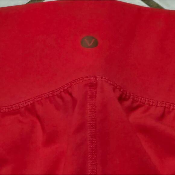Lane Bryant Livi‎ Stretch Coral Leggings Plus Size 18 / 20 2X - Picture 3 of 5